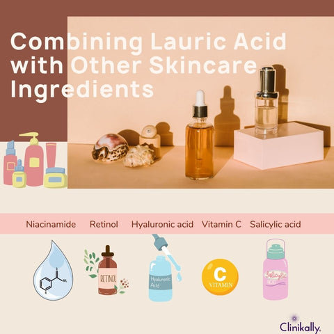 Combining Lauric Acid with Other Skincare Ingredients