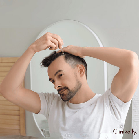 Boost hair growth with a Procapil hair serum