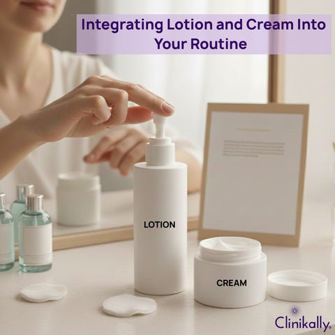 Integrating Lotion and Cream Into Your Routine