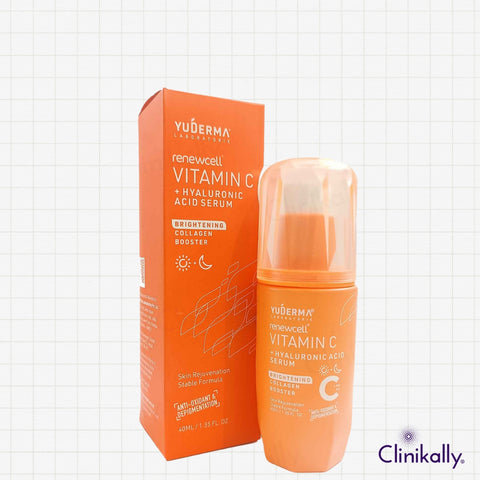 Yuderma Renewcell Vitamin-C + Hyaluronic Acid Serum