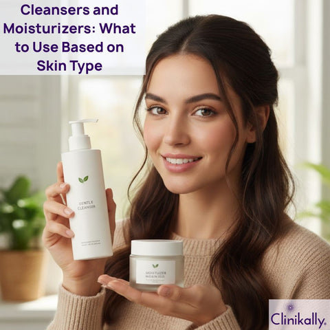 Cleansers and Moisturizers: What to Use Based on Skin Type
