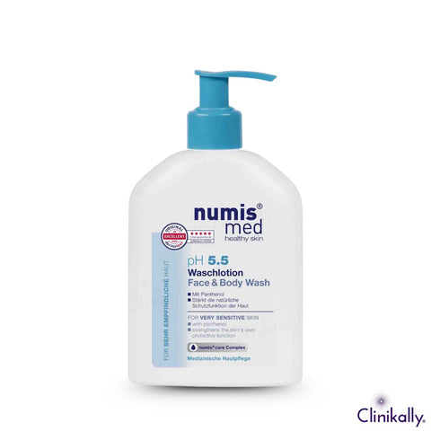 Numis Med pH 5.5 Face & Body Wash For Very Sensitive Skin