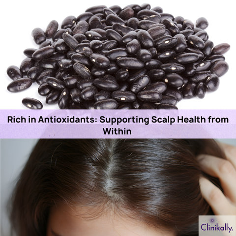 Rich in Antioxidants: Supporting Scalp Health from Within