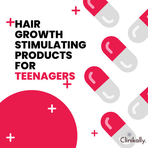 Hair growth stimulating products for teenagers