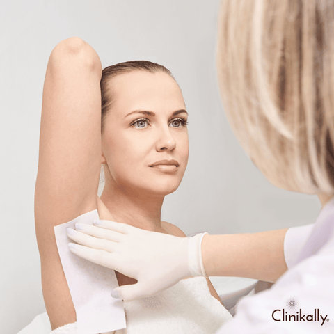 Time frame for underarm skin lightening