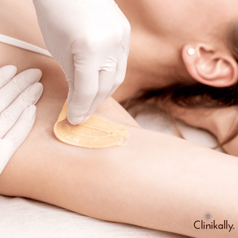 Natural bleaching agents for underarm skin