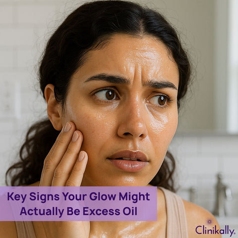 Key Signs Your Glow Might Actually Be Excess Oil
