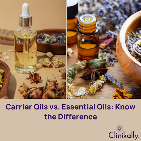 Carrier Oils vs. Essential Oils