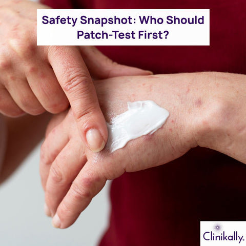 Safety Snapshot: Who Should Patch-Test First?