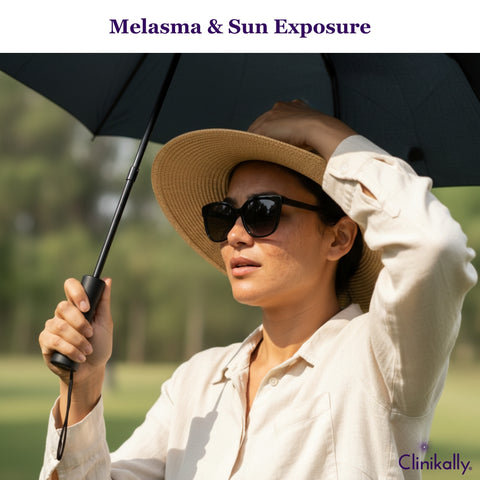 Melasma and Sun Exposure: How UV Rays Influence Skin Pigmentation