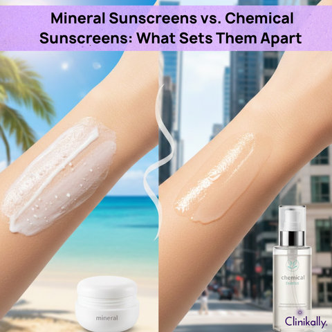Mineral Sunscreens vs. Chemical Sunscreens: What Sets Them Apart