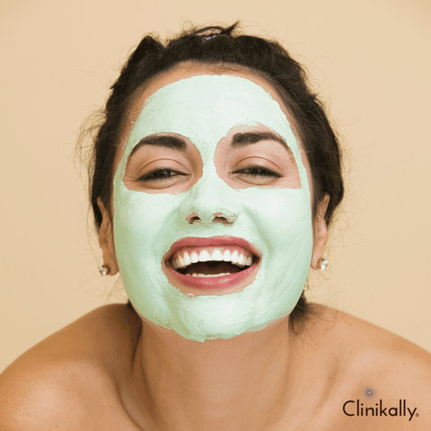 Treat your complexion with face mask