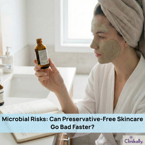 Microbial Risks: Can Preservative-Free Skincare Go Bad Faster?