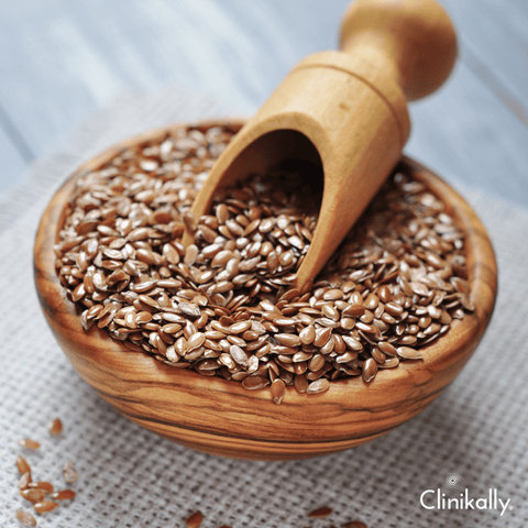 #4 Consume flax seeds to boost hair growth