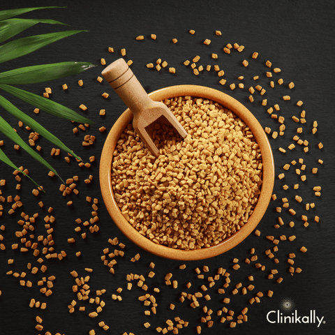 #5 Use fenugreek seeds for hair fall control