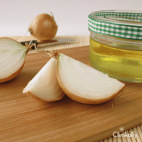 #6 Use onion juice to control hair fall