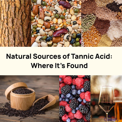 Natural Sources of Tannic Acid: Where It’s Found