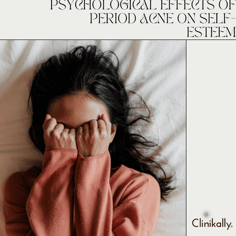 Psychological effects of period acne on self-esteem