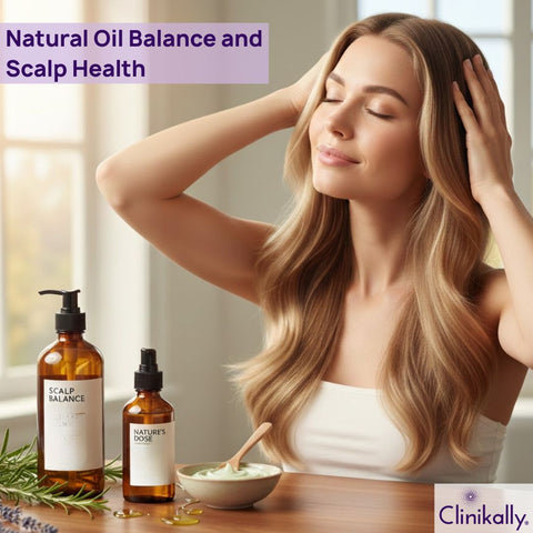 Natural Oil Balance and Scalp Health