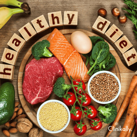 Eat a healthy, vitamin-rich diet