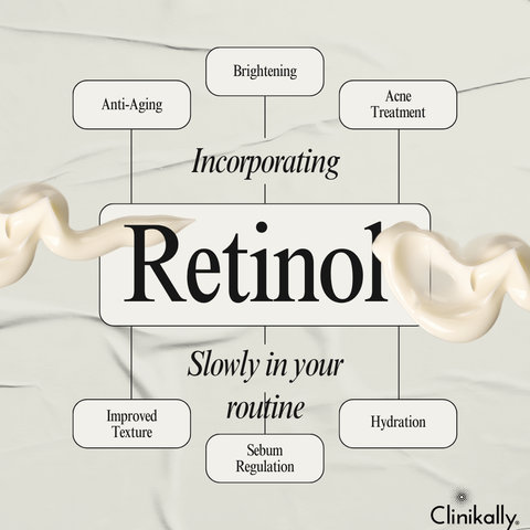 Benefits of incorporating retinol slowly into your skincare routine
