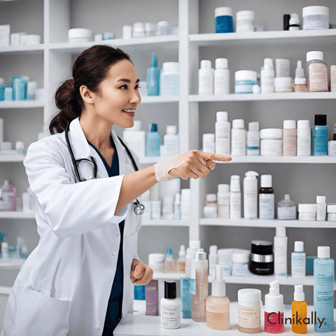 Use only doctor-recommended skincare products