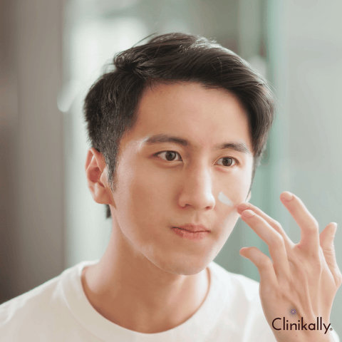 Skin care routine for combination skin
