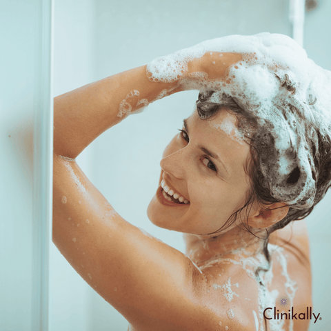 Double Shampooing for Product Build-up and Pollutants
