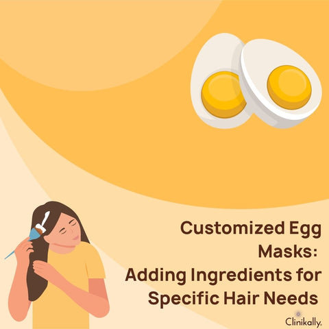 Customized Egg Masks: Adding Ingredients for Specific Hair Needs