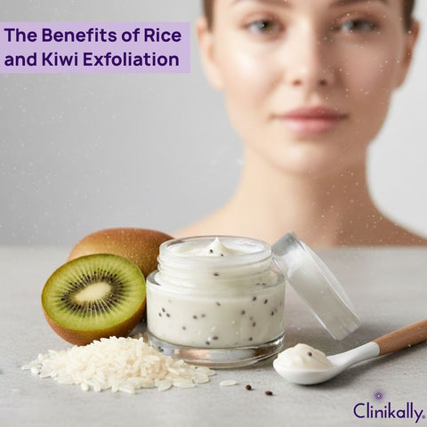 The Benefits of Rice and Kiwi Exfoliation
