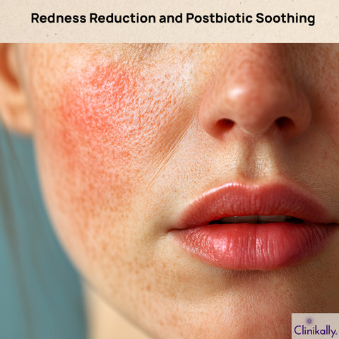 Redness Reduction and Postbiotic Soothing