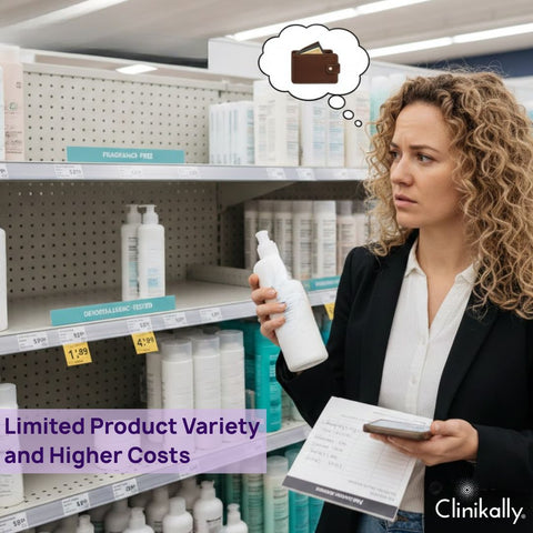 Limited Product Variety and Higher Costs