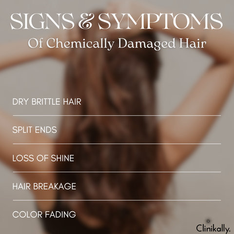 Signs and Symptoms of Chemically Damaged Hair