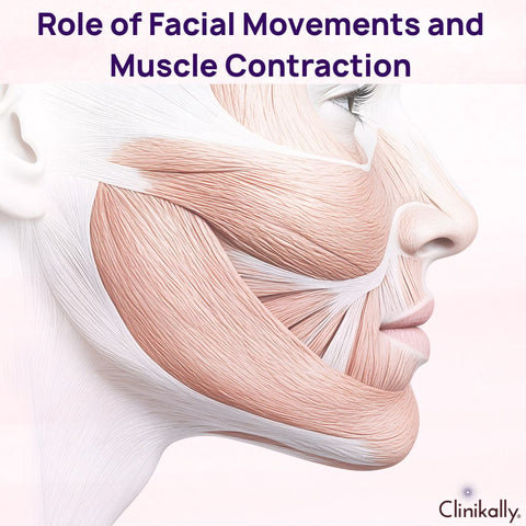 The Role of Facial Movements and Muscle Contraction