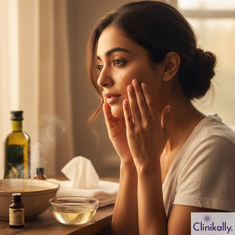 Olive Oil and Almond Oil