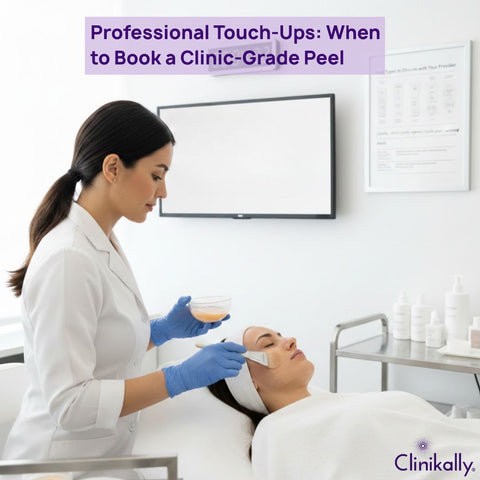 Professional Touch‑Ups: When to Book a Clinic‑Grade Peel