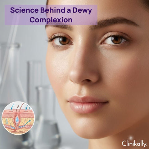 The Science Behind a Dewy Complexion: Hydration and Light Reflection