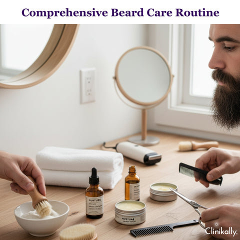 Following a Comprehensive Beard Care Routine
