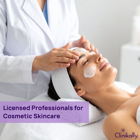 Licensed Professionals for Cosmetic Skincare