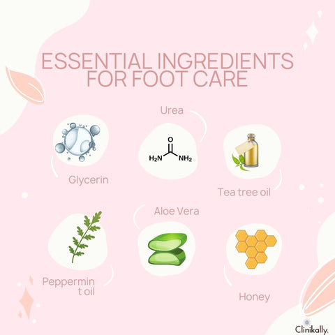 Essential Ingredients for Foot Care