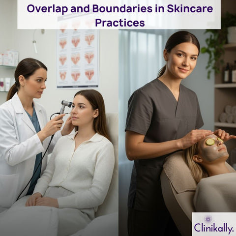 Overlap and Boundaries in Skincare Practices