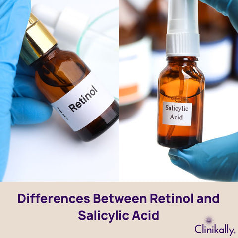 Differences Between Retinol and Salicylic Acid