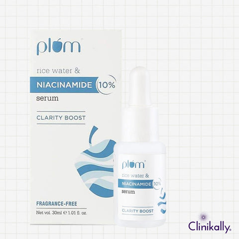 Plum 10% Niacinamide Clarity Boost Face Serum With Rice Water