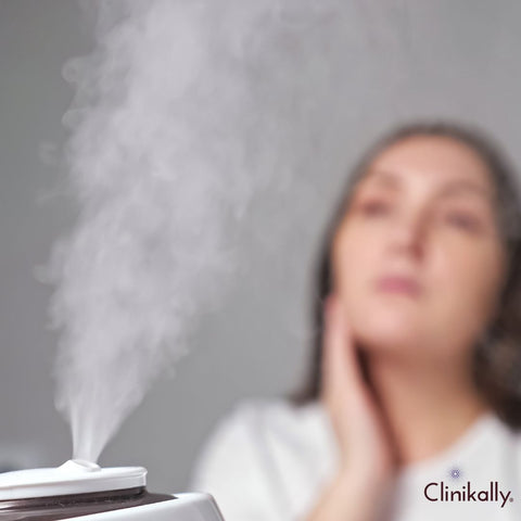 Humidifiers and skin moisture