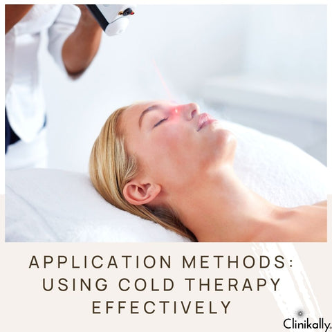 Application Methods: Using Cold Therapy Effectively