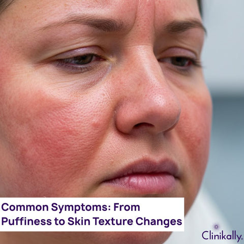 Common Symptoms: From Puffiness to Skin Texture Changes