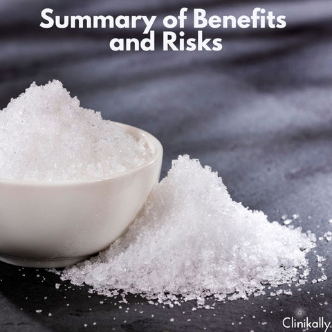 Summary of Benefits and Risks