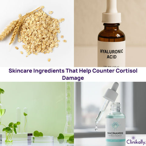 Skincare Ingredients That Help Counter Cortisol Damage