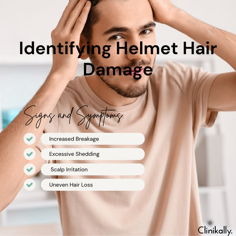 Identifying Helmet Hair Damage: Signs and Symptoms