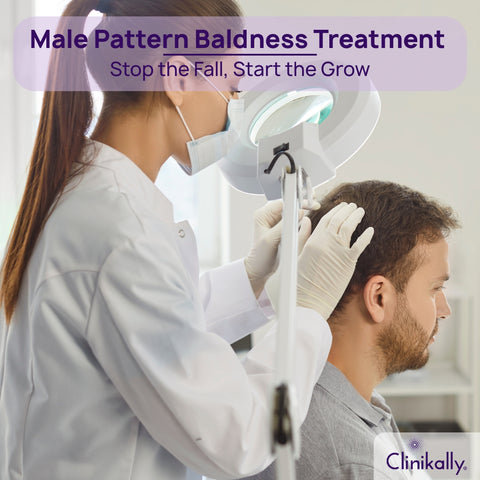 Treatment Plan Recommended for Male Pattern Hair Loss